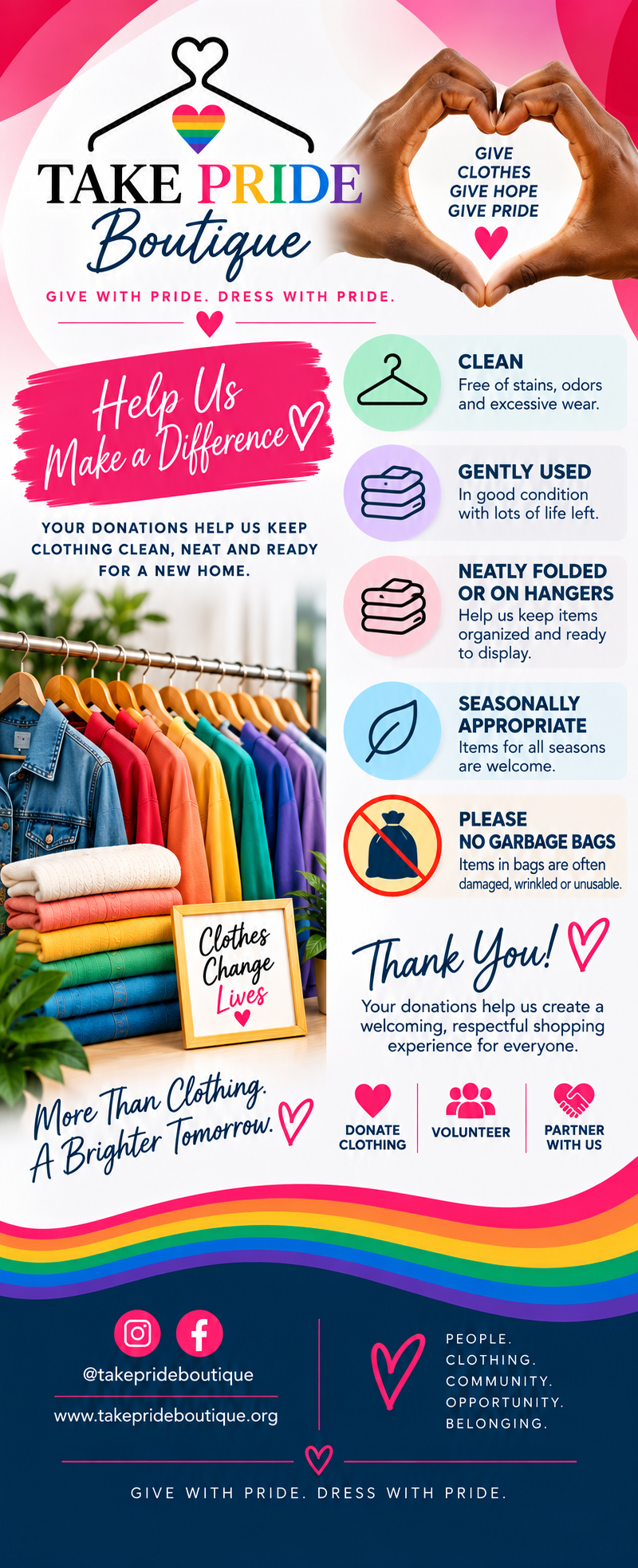Take Pride Boutique founder and community