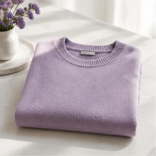 Folded sweater