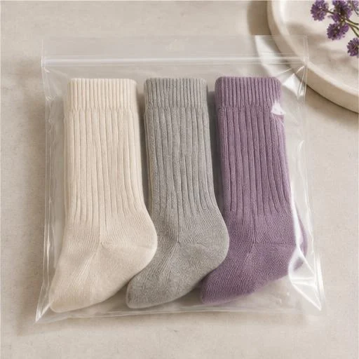 New socks in packaging